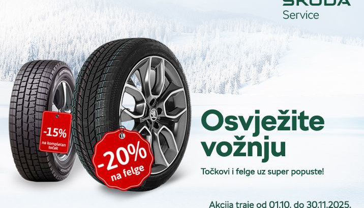 SET TOČKOVA I ALU FELGI